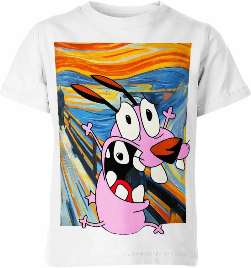 Courage The Cowardly Dog Shirt