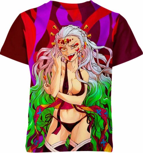 Daki From Demon Slayer Hentai Ahegao Shirt