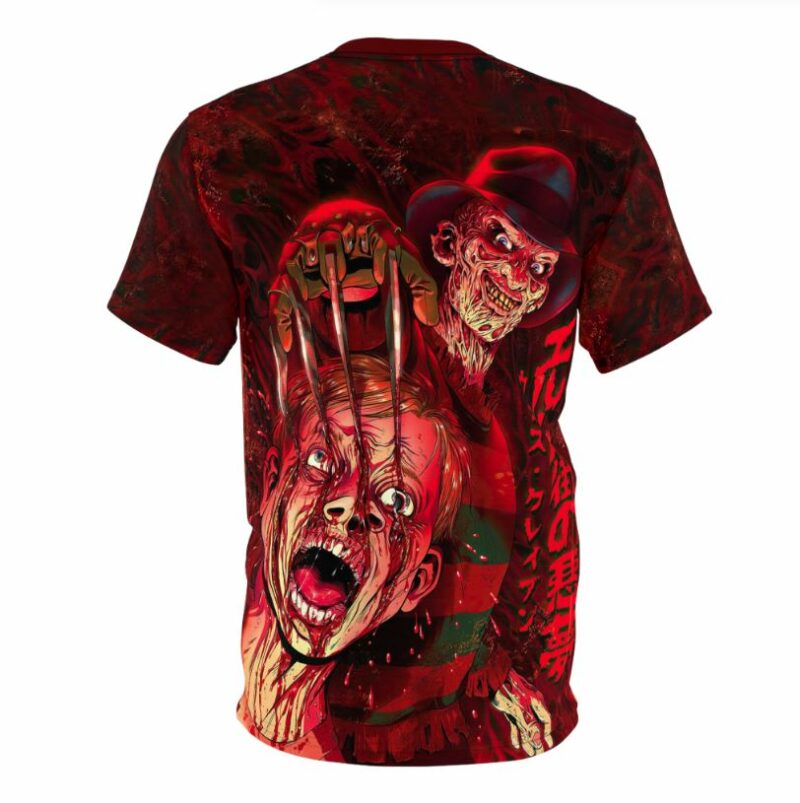 Bloody Dead - Freddy Krueger all over print T-shirt