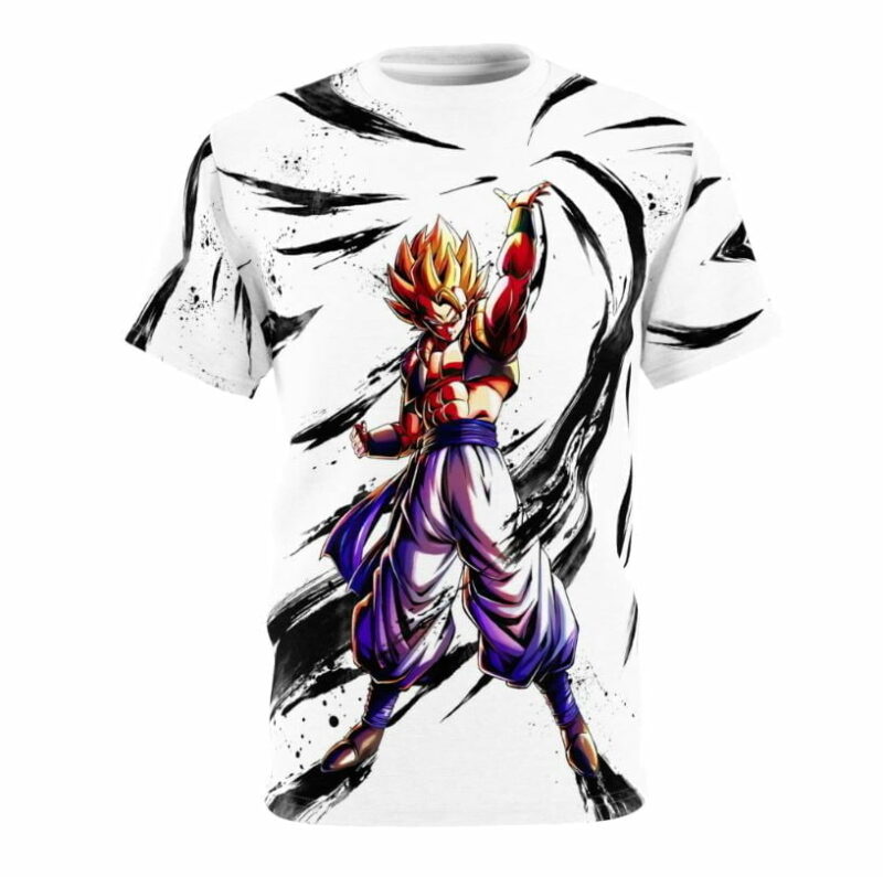 Super Red Gogeta Dragon Ball all over print T-shirt