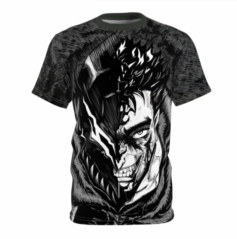 The Struggler Guts Berserk all over print T-shirt