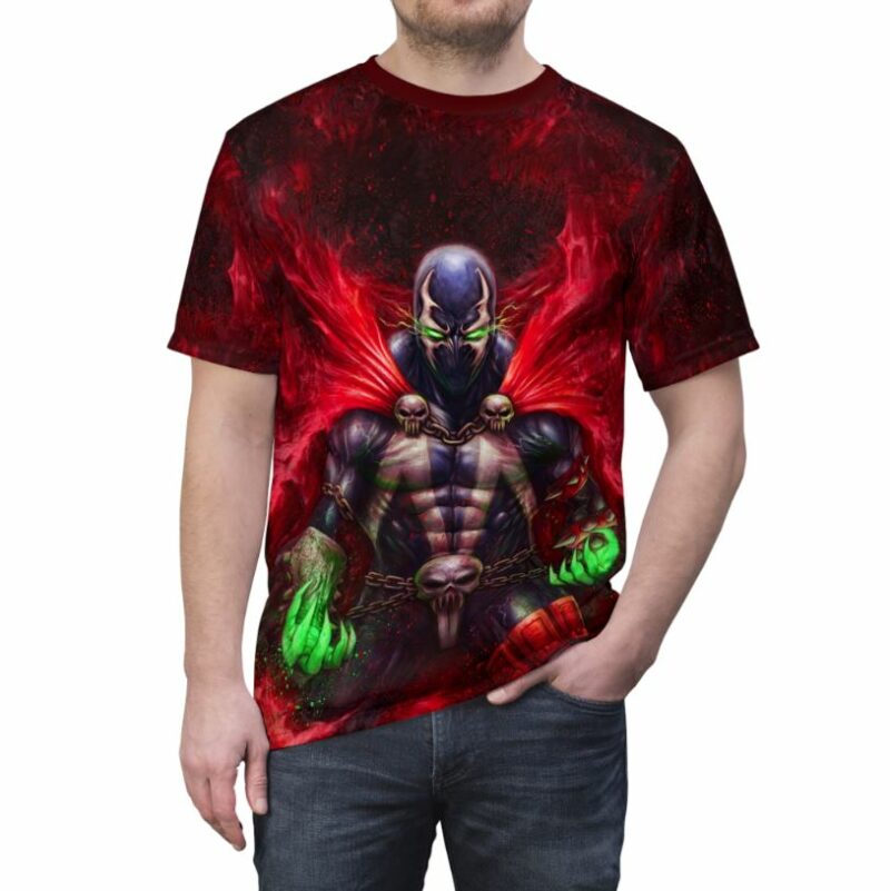 Hell Spawn all over print T-shirt