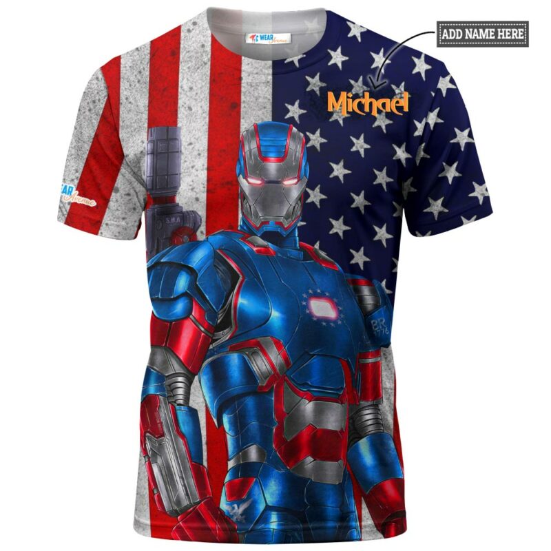 Iron Patriot From Iron Man Shirt (1)