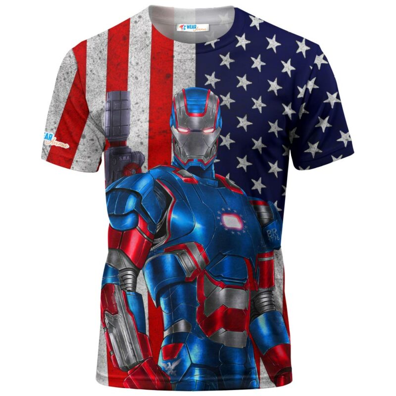 Iron Patriot From Iron Man Shirt (2)