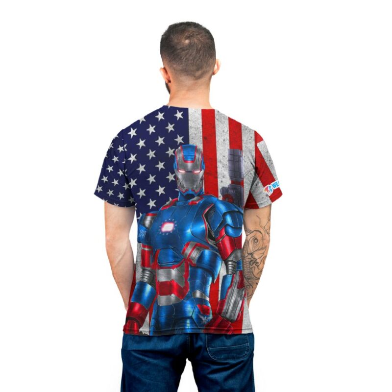 Iron Patriot From Iron Man Shirt (7)