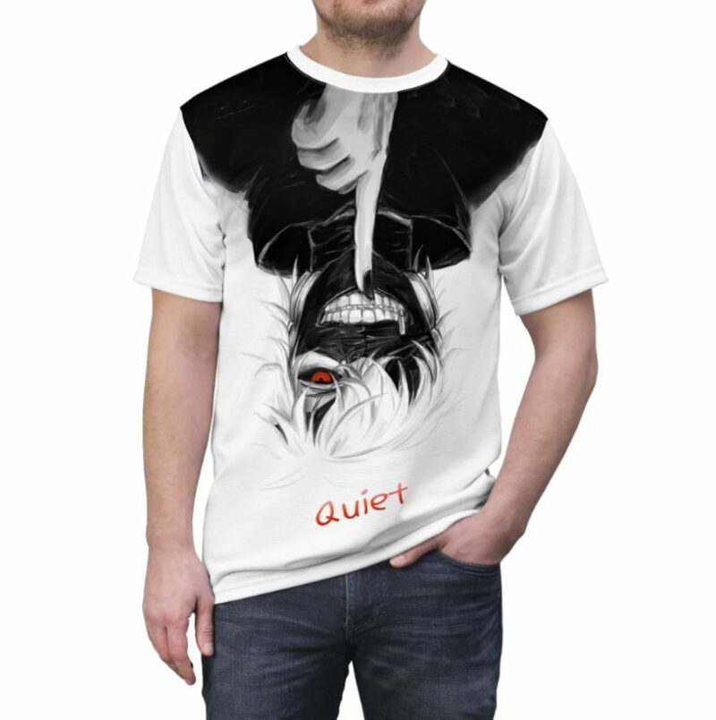 Badass Ken Kaneki all over print T-shirt