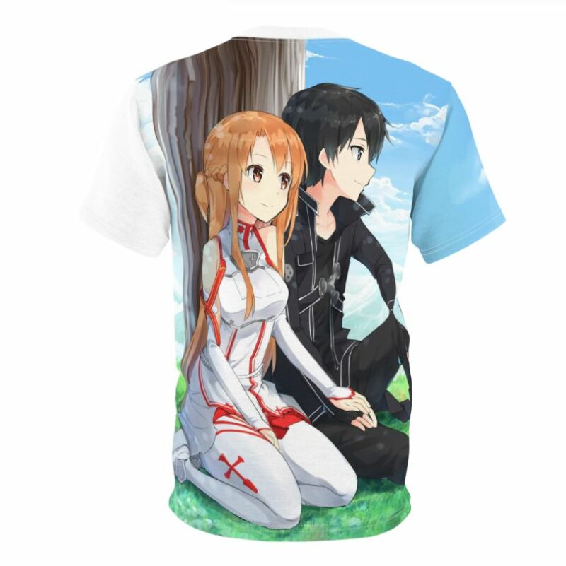 Kirito Kazuto Kirigaya And Yuuki Asuna From Sword Art Online Shirt