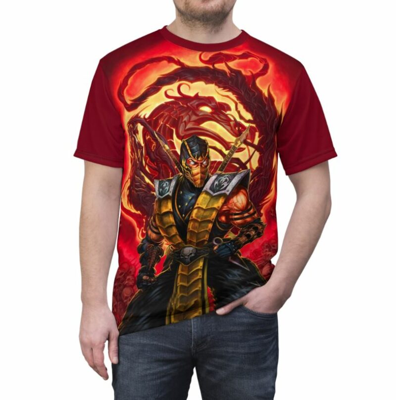 MK9 Scorpion - Mortal Kombat all over print T-shirt