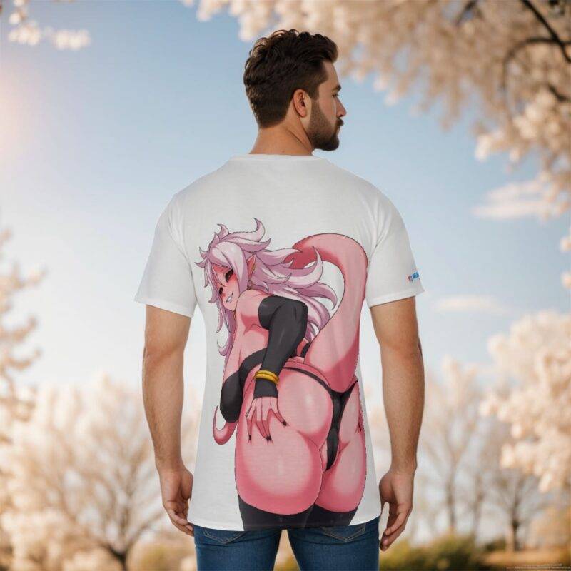 Majin Android 21 From Dragon Ball Z Hentai Ahegao Shirt (4)