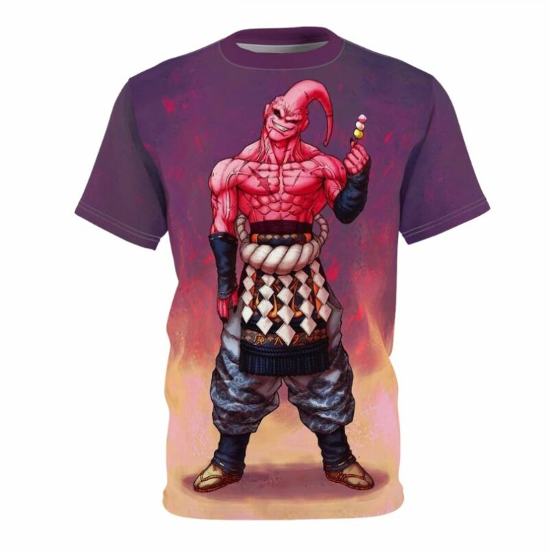 Samurai Majin Buu all over print T-shirt