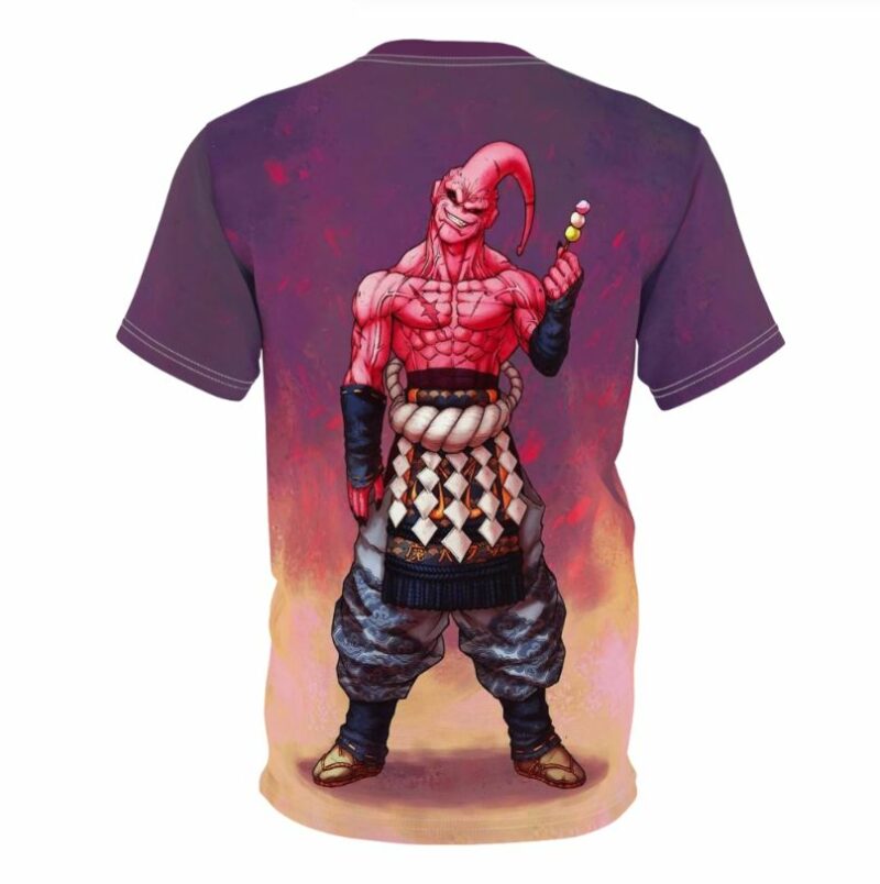 Samurai Majin Buu all over print T-shirt