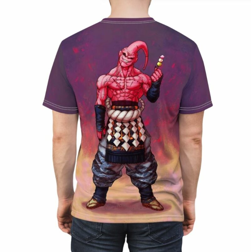 Samurai Majin Buu all over print T-shirt