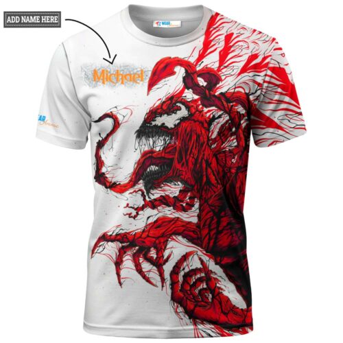 Mavel Carnage all over print T shirt 1