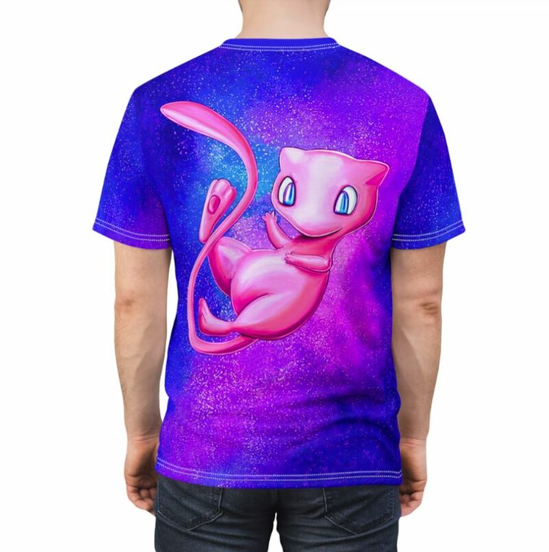 Pokemon Galaxy Mew all over print T-shirt