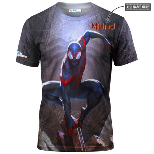 Miles Morales Spider Man Marvel T shirt 1