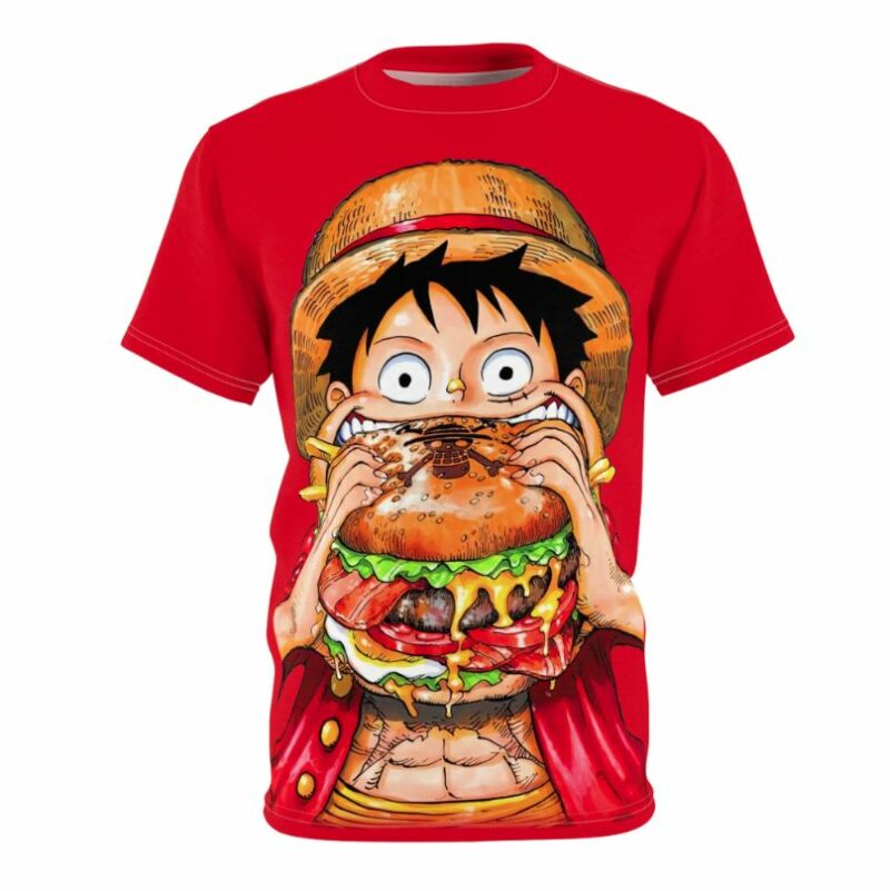 Gluttony - Luffy all over print T-shirt