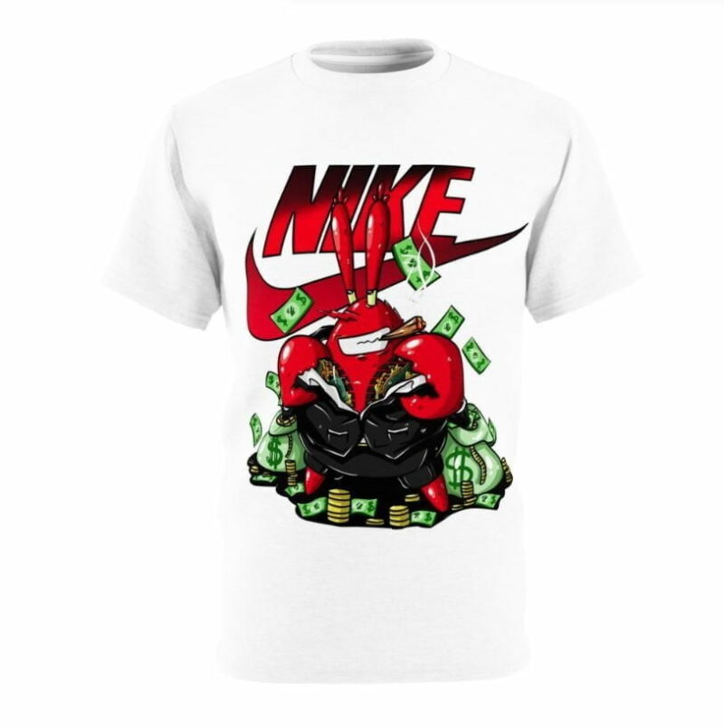 Mr. Krabs Spongebob Squarepants Nike Shirt