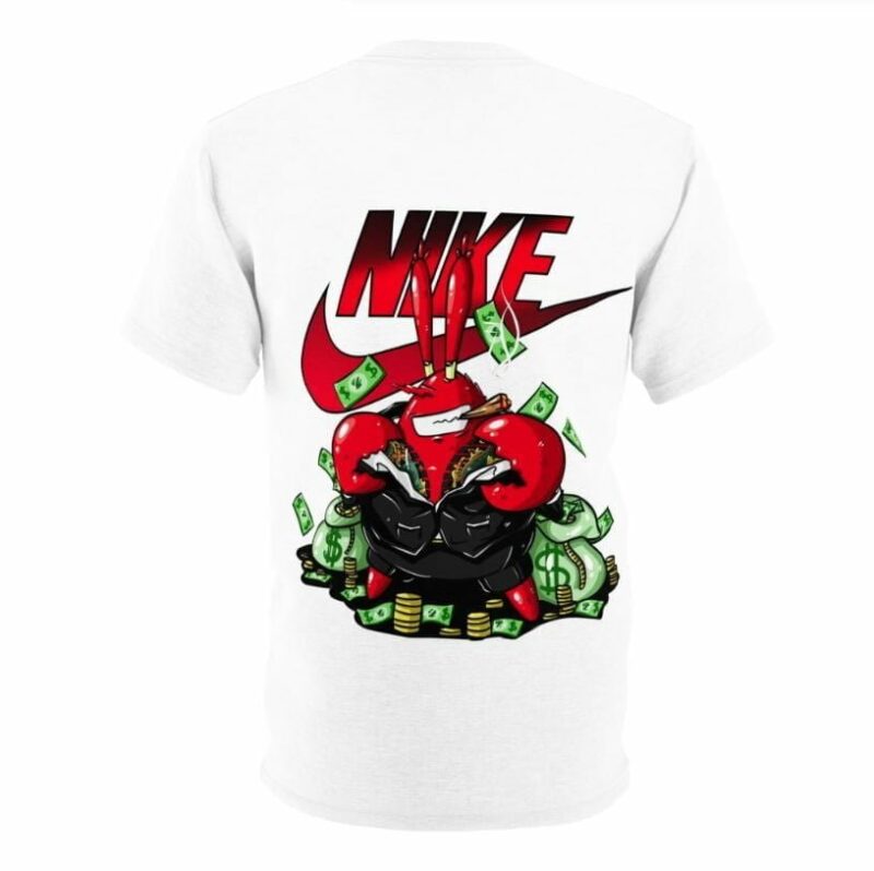 Mr. Krabs Spongebob Squarepants Nike Shirt