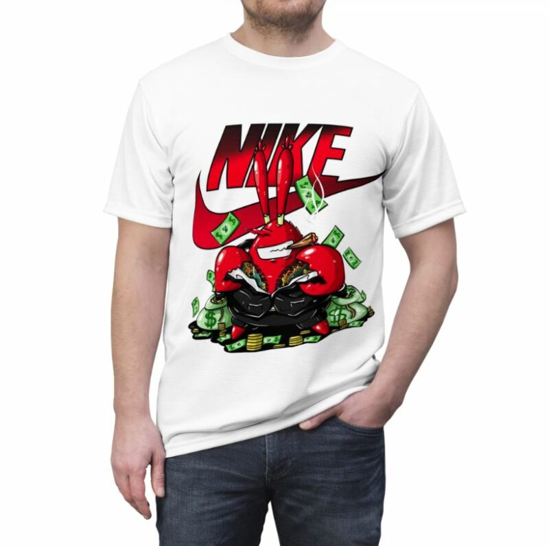 Mr. Krabs Spongebob Squarepants Nike Shirt