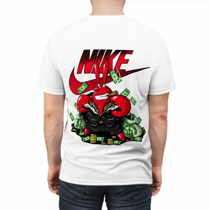 Mr. Krabs Spongebob Squarepants Nike Shirt