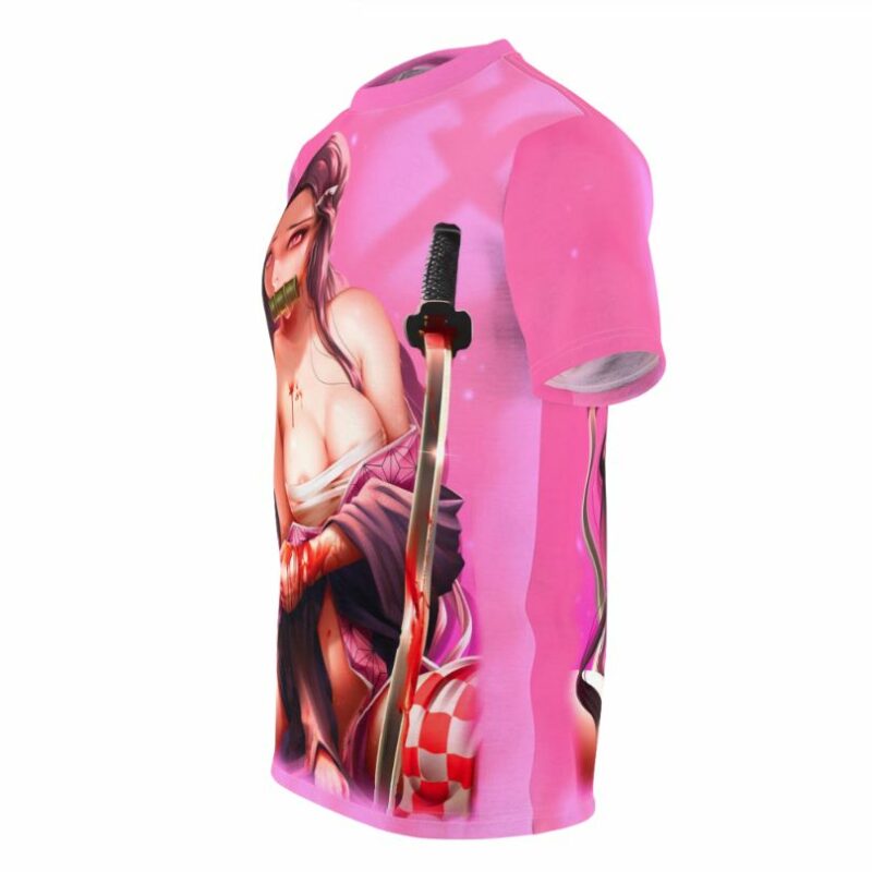 Kamado Nezuko Ahegao all over print T-shirt