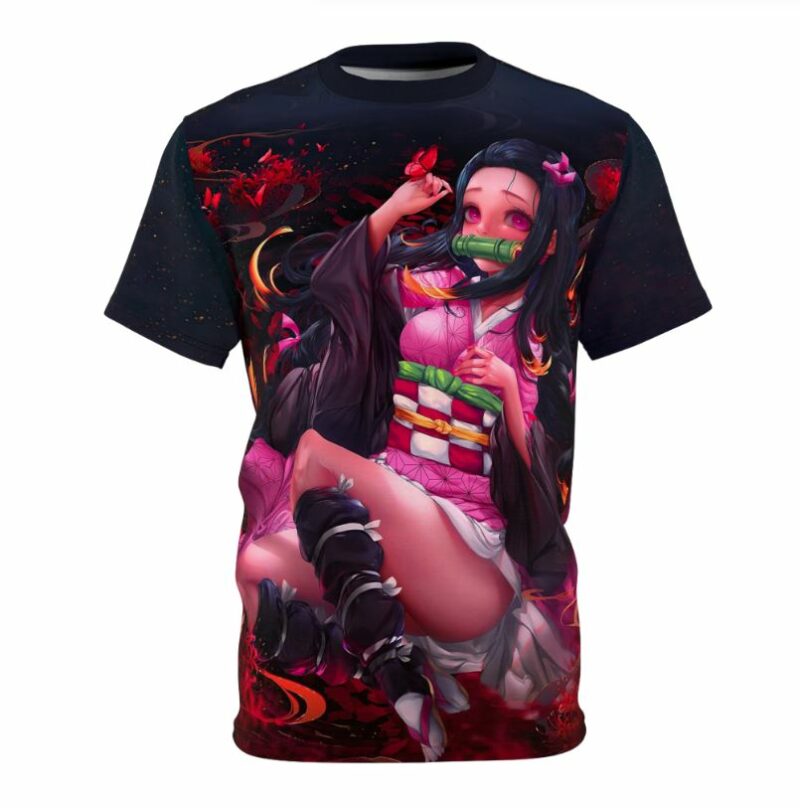 Lovely Nezuko all over print T-shirt