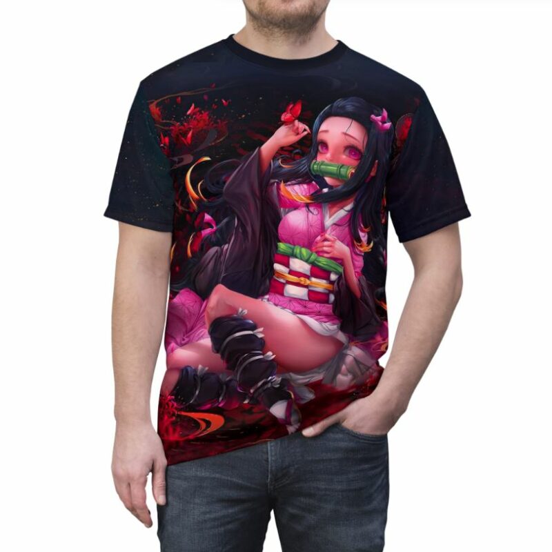 Lovely Nezuko all over print T-shirt