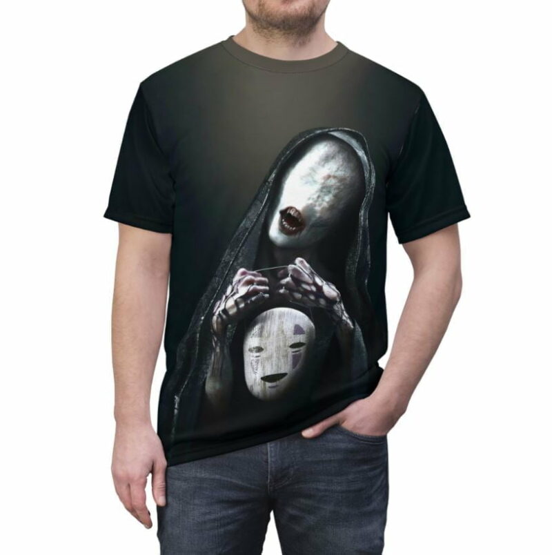 Studio Ghibli No Face all over print T-shirt