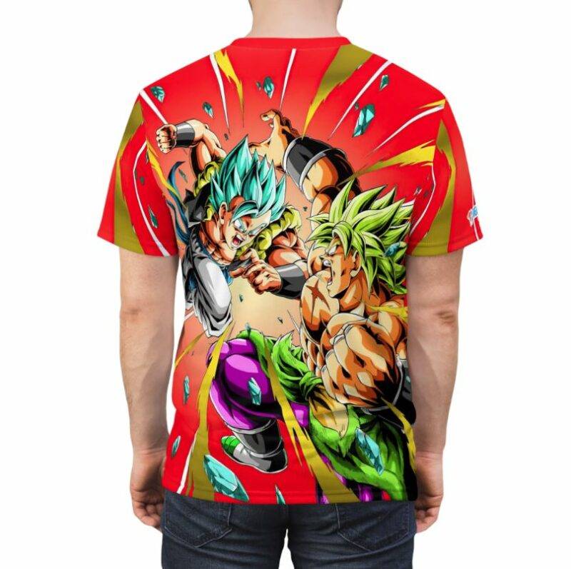 Gogeta Vs Broly From Dragon Ball Z Shirt