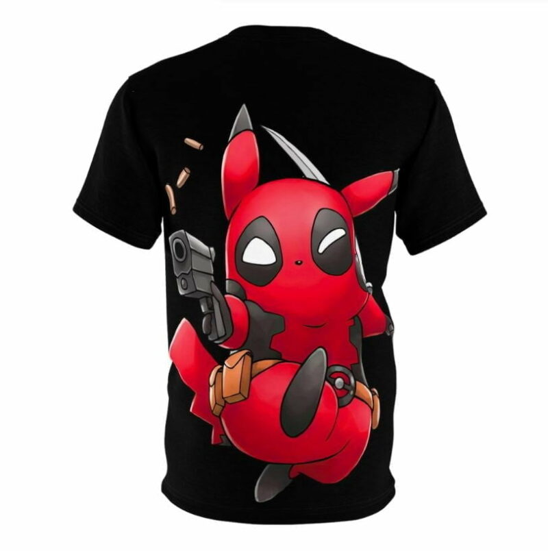 Pikachu x Deadpool Shirt