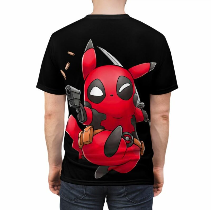 Pikachu x Deadpool Shirt