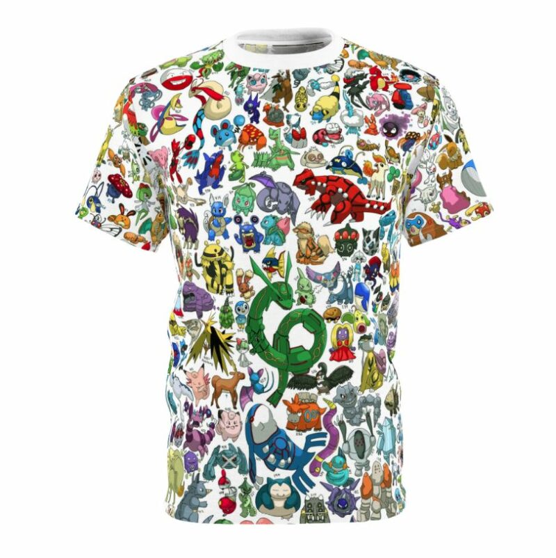 Pocket Monsters Pokemon all over print T-shirt