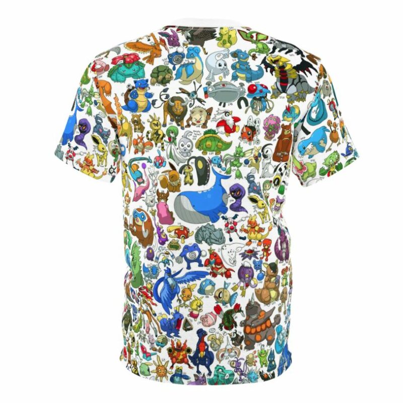 Pocket Monsters Pokemon all over print T-shirt