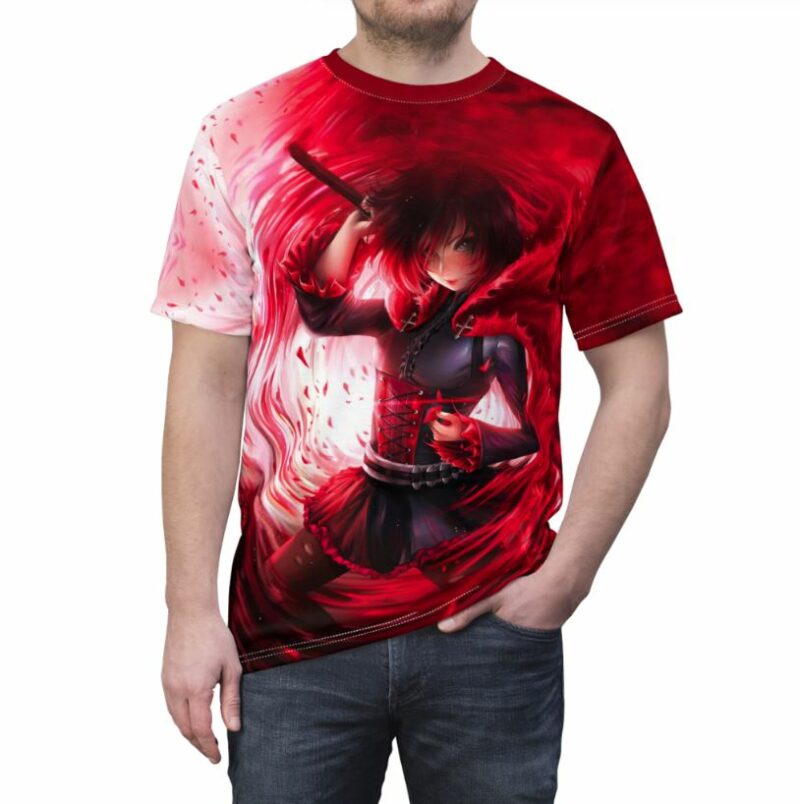 Ruby Rose Rwby Anime all over print T-shirt