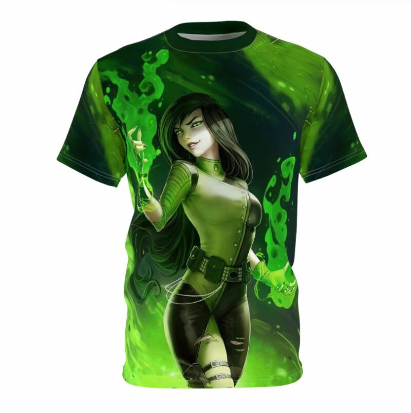 Shego Kim Possible Disney all over print T-shirt