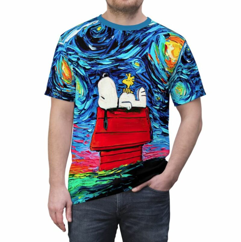 Snoopy X Vincent Van Gogh Shirt