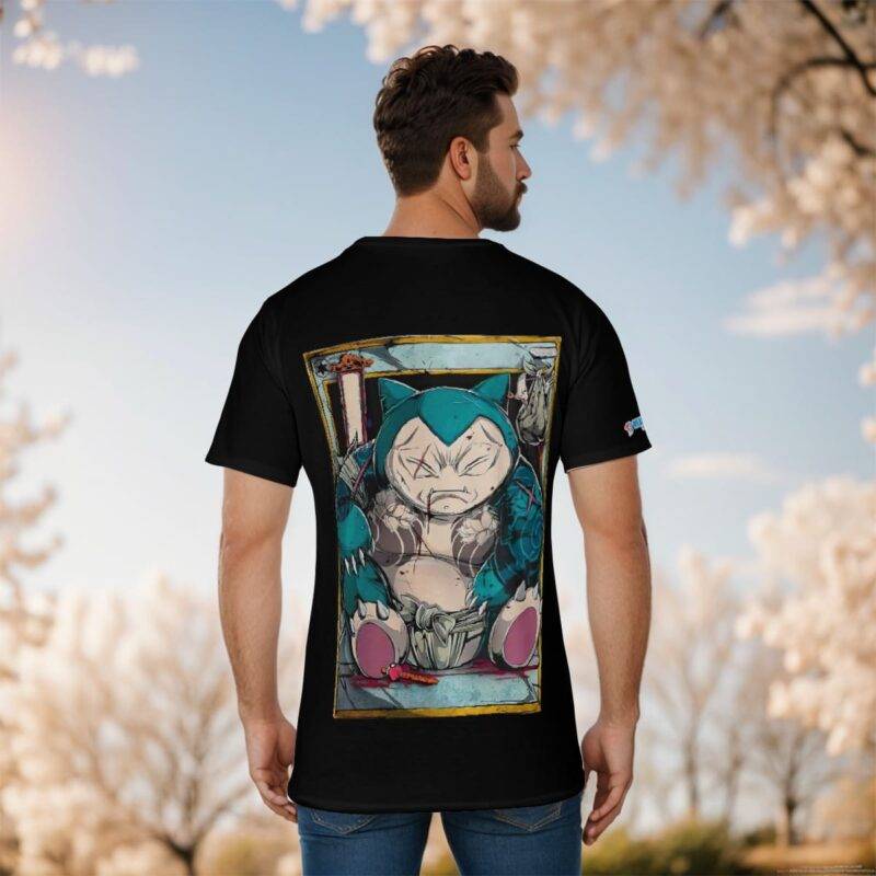 Snorlax From Pokemon Shirt (4)