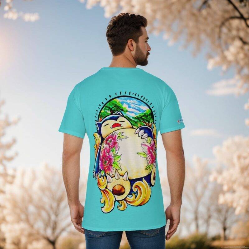 Snorlax From Pokemon Shirt (4)