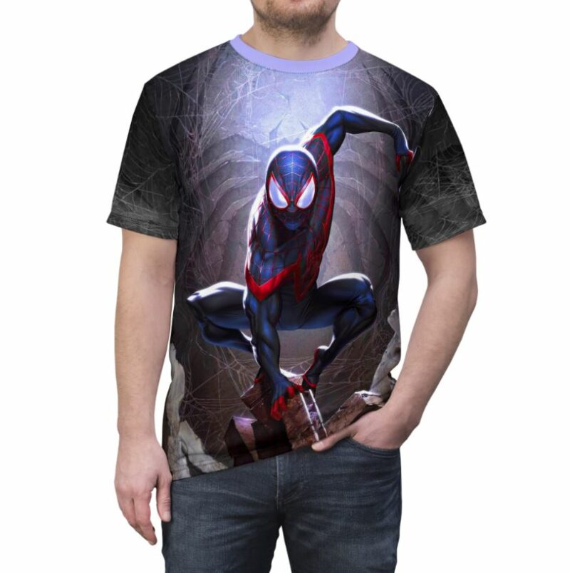 Miles Morales Spider Man all over print T-shirt