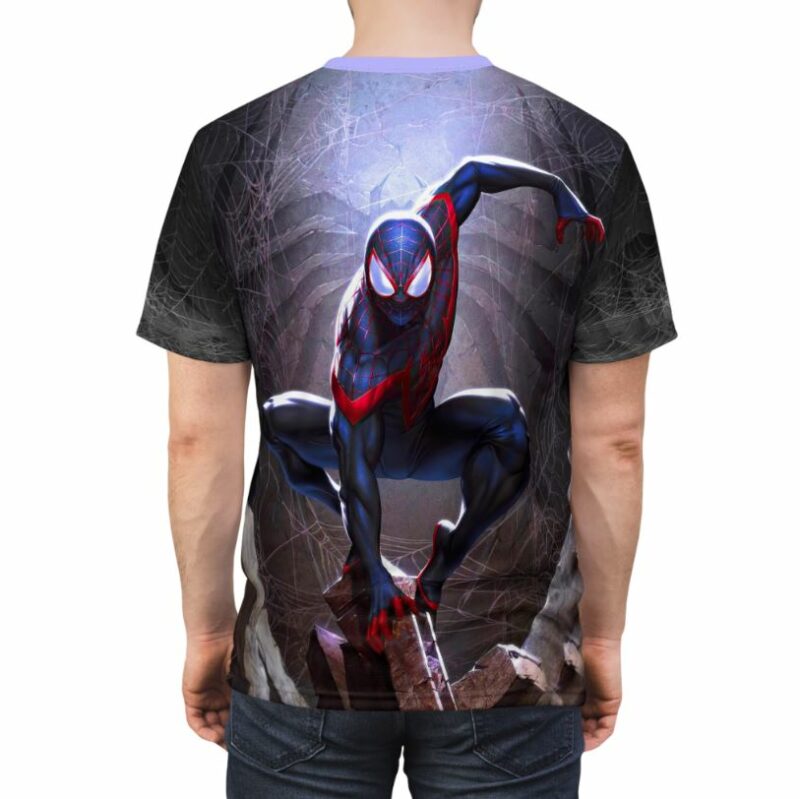 Miles Morales Spider Man all over print T-shirt