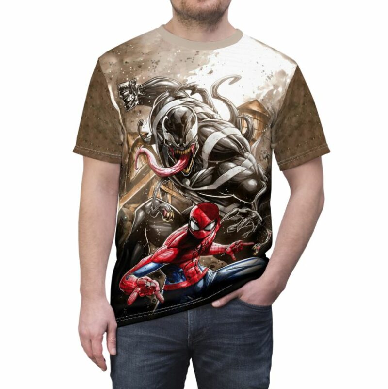 Spider Man Vs Venom Marvel Hero Shirt