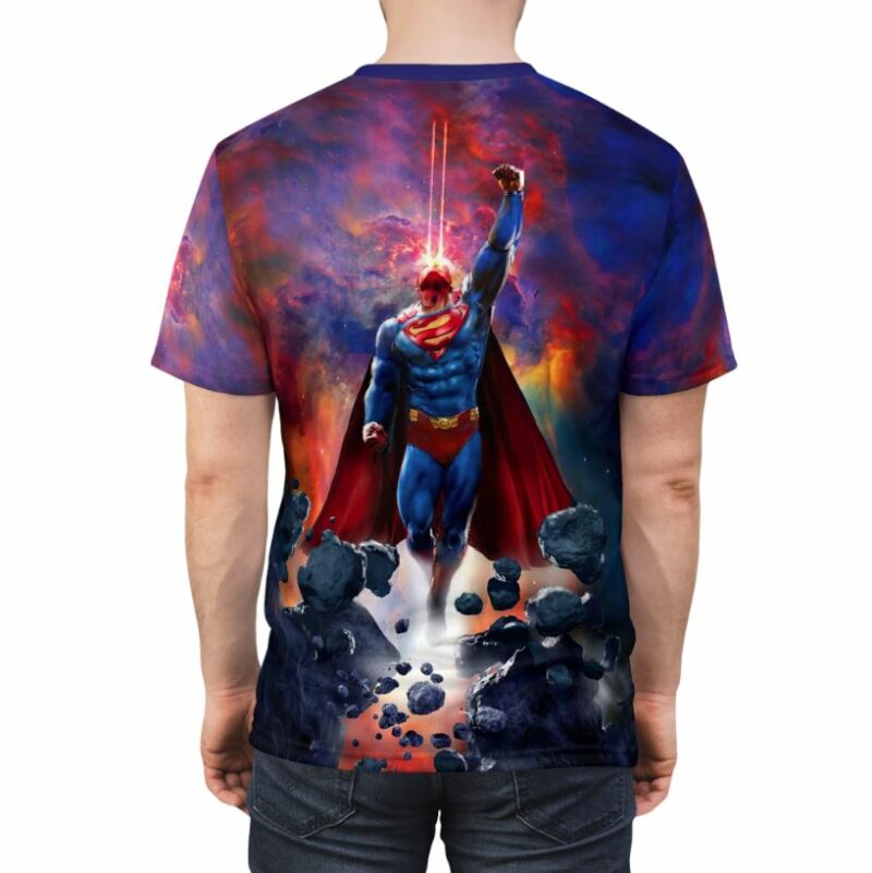 The Steel Man - Superman all over print T-shirt