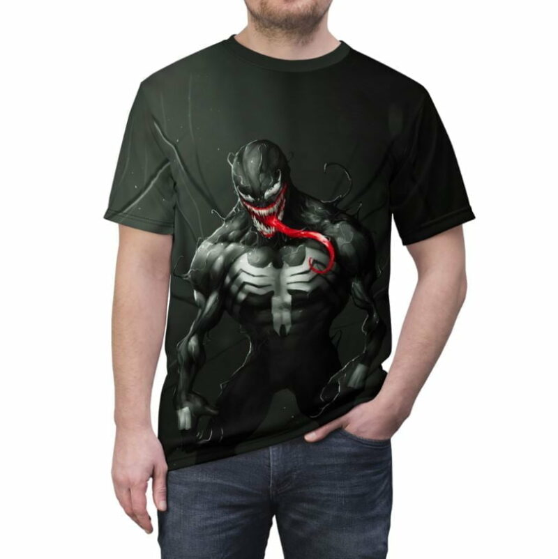 Symbiote Venom all over print T-shirt