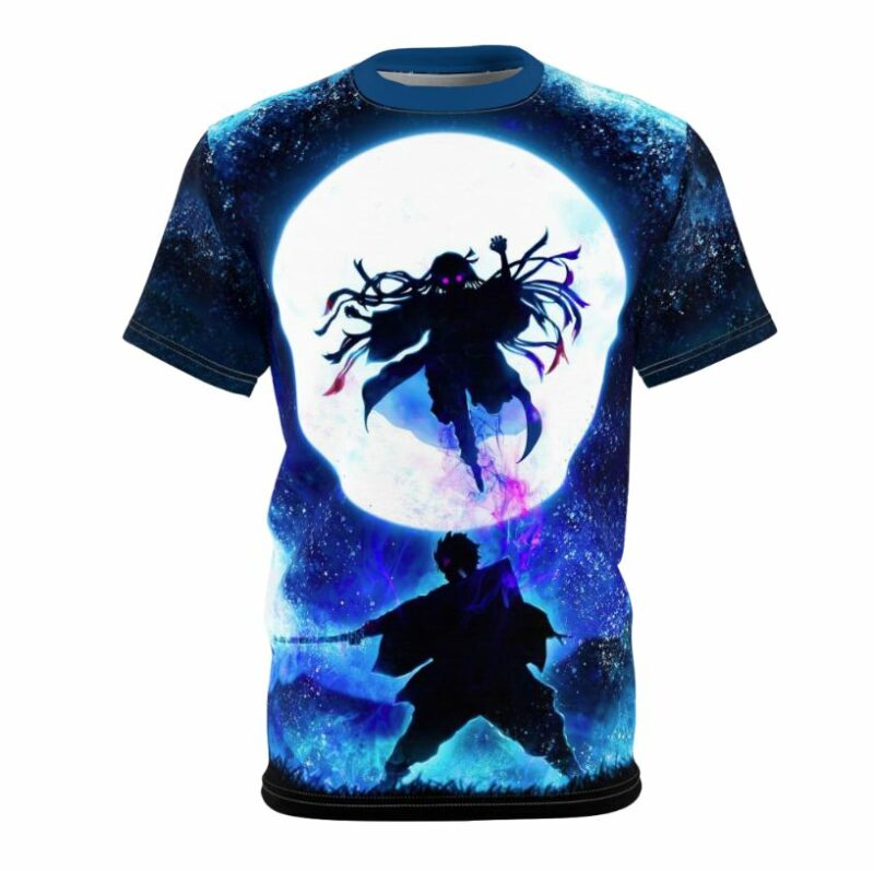 Under The Moonlight Demon Slayer all over print T-shirt