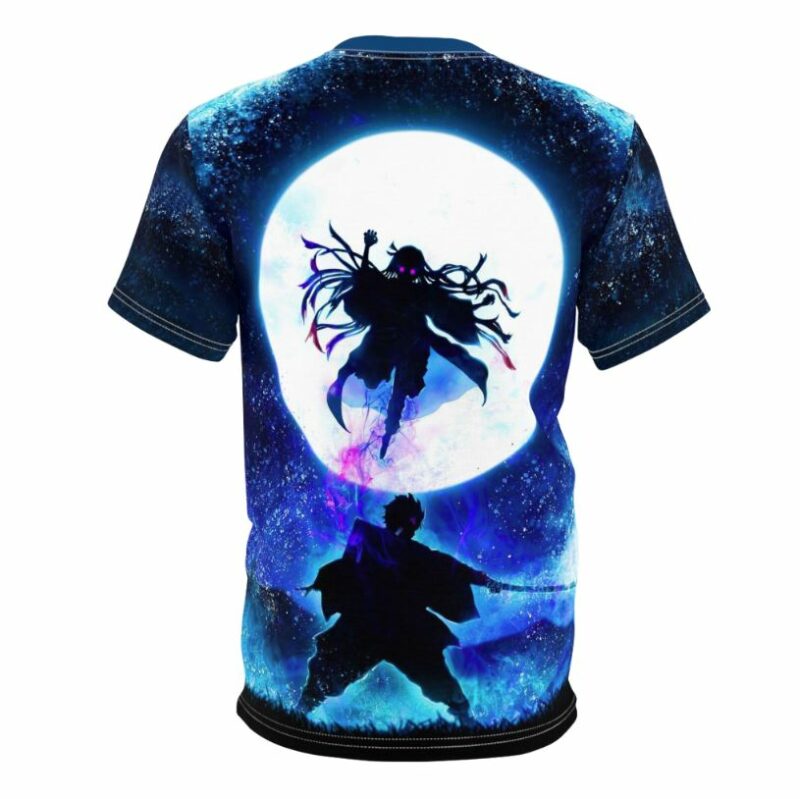 Under The Moonlight Demon Slayer all over print T-shirt