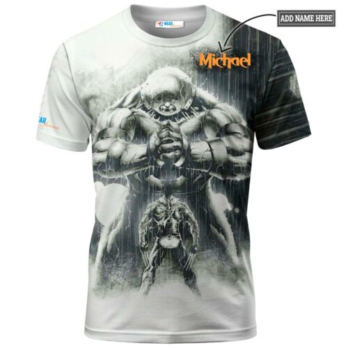 The Battle of Juggernaut and Wolverine all over print T shirt 1