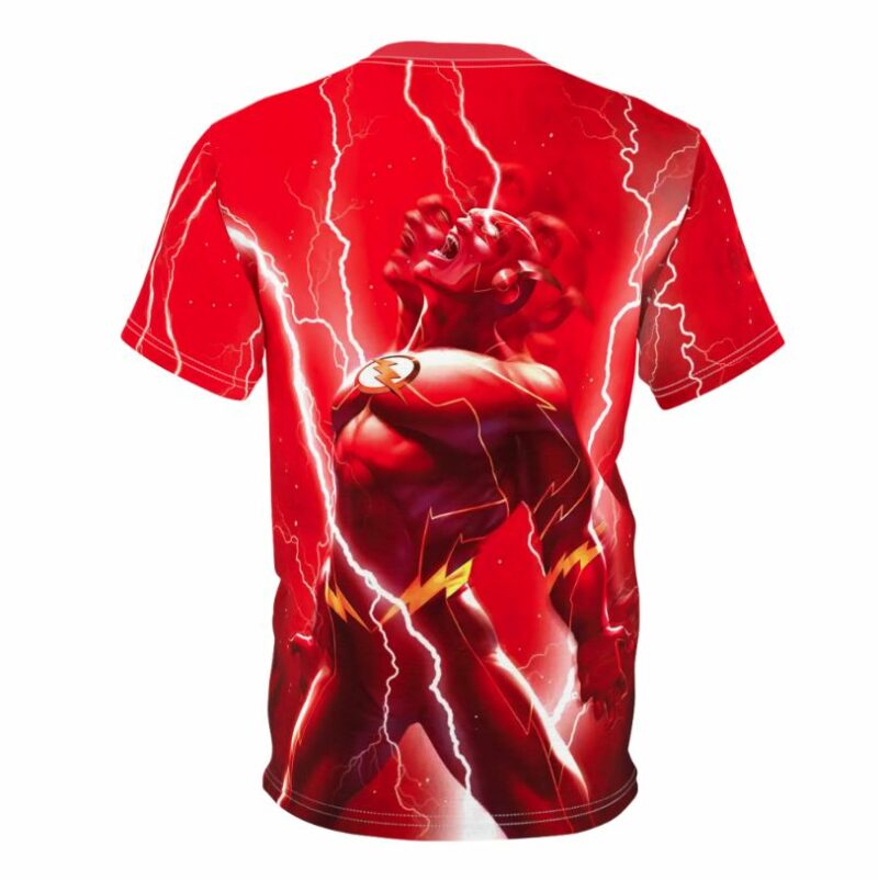 Lightning Hero - Flash all over print T-shirt