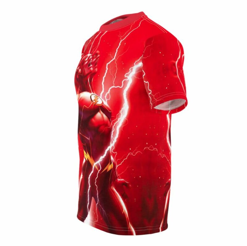 Lightning Hero - Flash all over print T-shirt