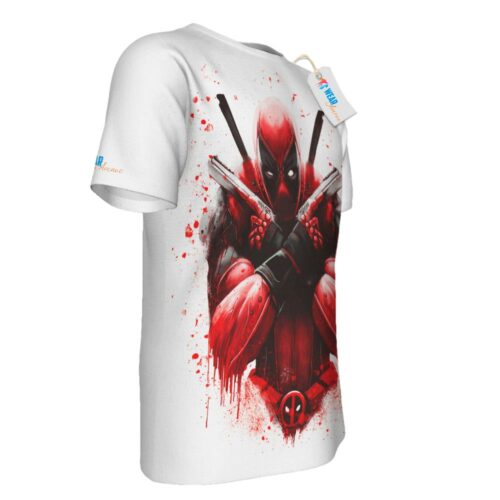 The Guns of Deadpool Marvel T shirt 4