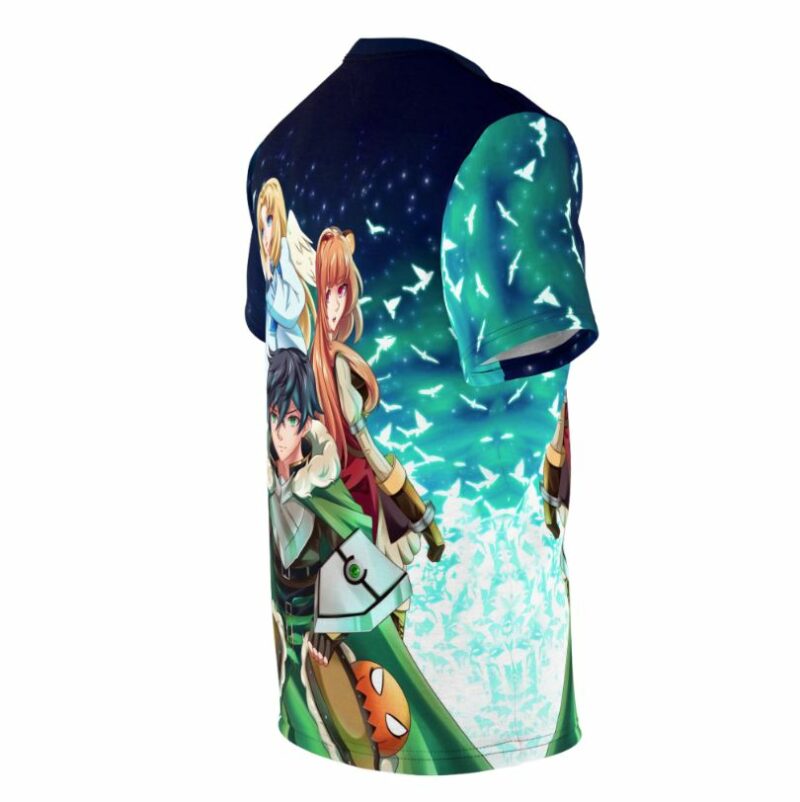 Naofumi Raphtalia Filo Rising Of The Shield Hero Anime all over print T-shirt